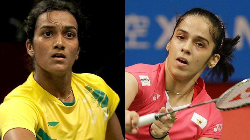 Saina and Sindhu Saina and Sindhu