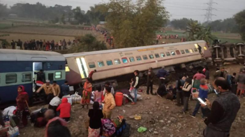 Guwahati-Bikaner Express Derails In West Bengal Guwahati-Bikaner Express Derails In West Bengal