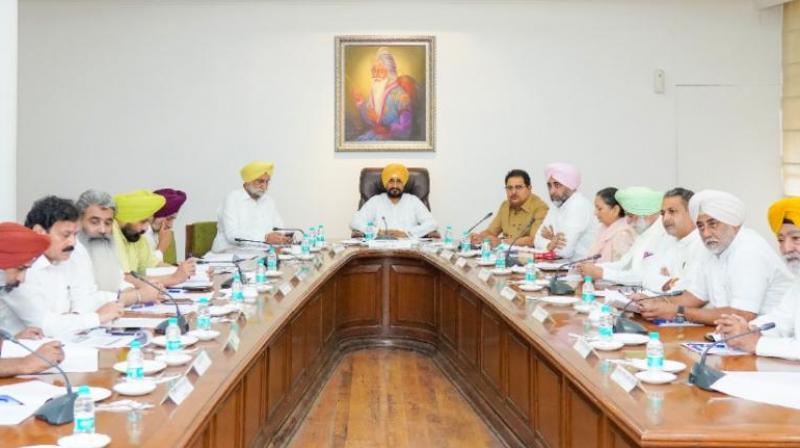 Punjab Cabinet meeting Punjab Cabinet meeting