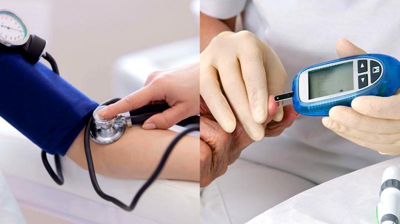 11 % of people in India have diabetes, 35 % suffer from high blood pressure 11 % of people in India have diabetes, 35 % suffer from high blood pressure