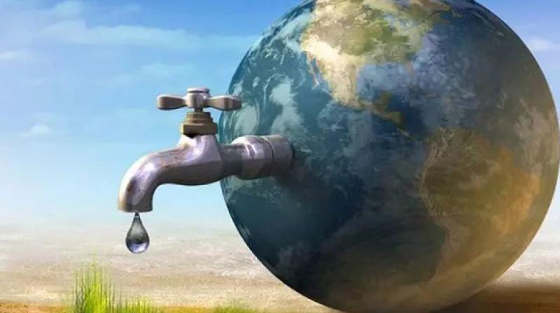 Running out of water Running out of water