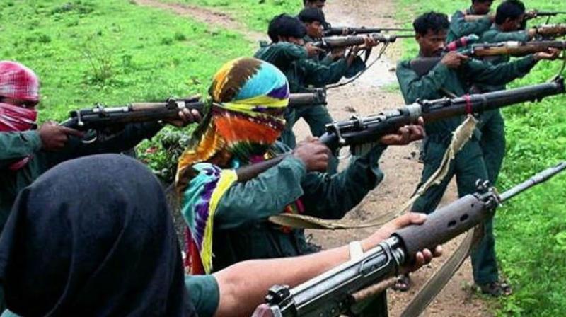 shootout between Naxalites and police shootout between Naxalites and police