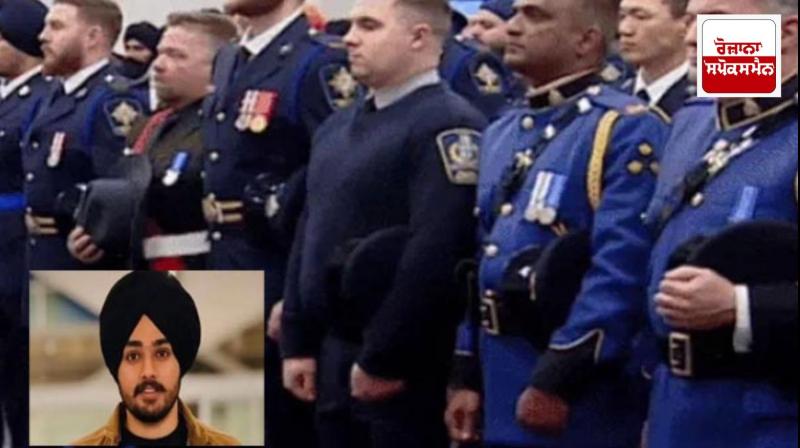 Punjabi youth gets guard of honour in Canada Punjabi youth gets guard of honour in Canada