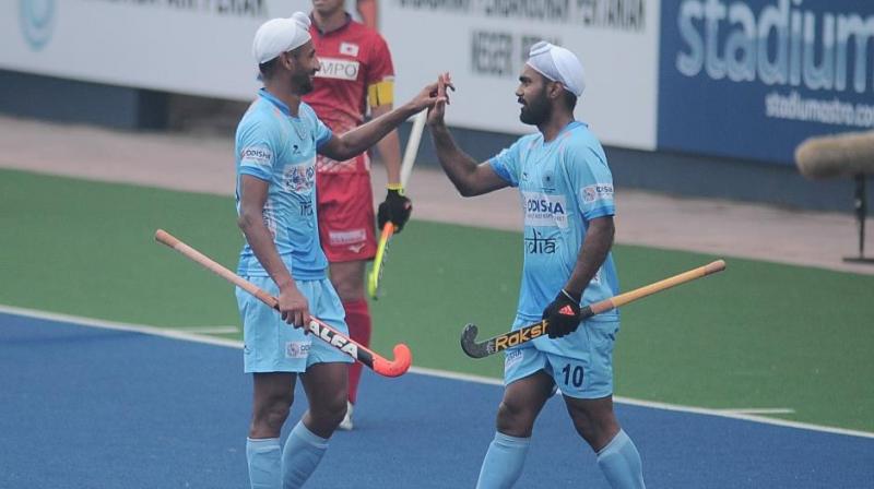 Sultan Azlan Shah Cup : India beat japan in first match Sultan Azlan Shah Cup : India beat japan in first match