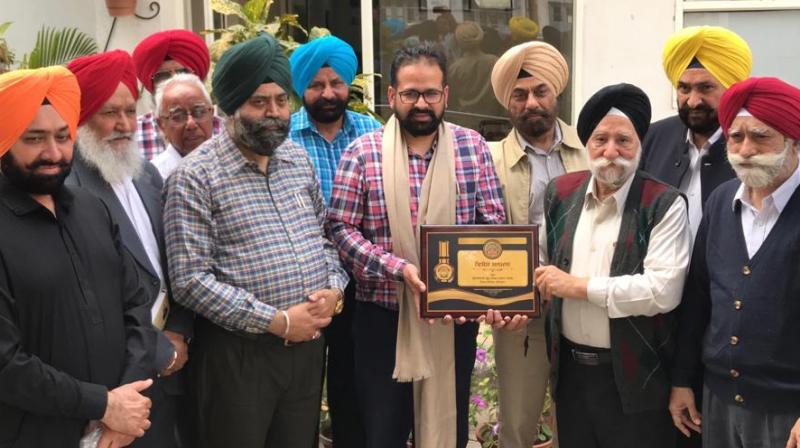 Writer Navdeep Singh Gill book release Writer Navdeep Singh Gill book release