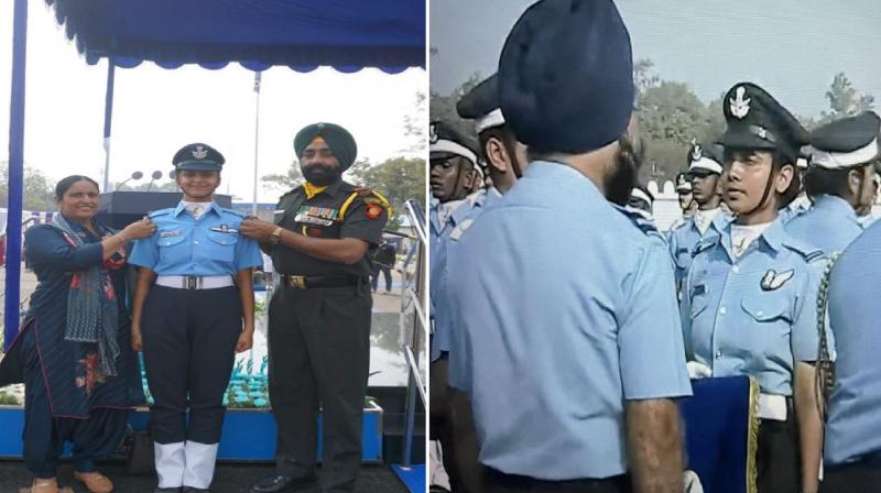 Proud moment for Punjab as two girls cadet of Mai Bhago AFPI gets commission as Flying Officers Proud moment for Punjab as two girls cadet of Mai Bhago AFPI gets commission as Flying Officers