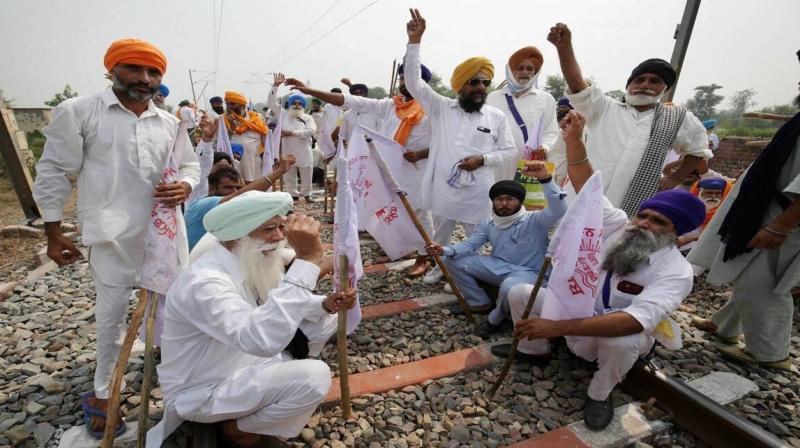 farmer protest farmer protest