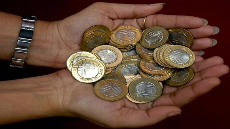 10 Rupee Coins 