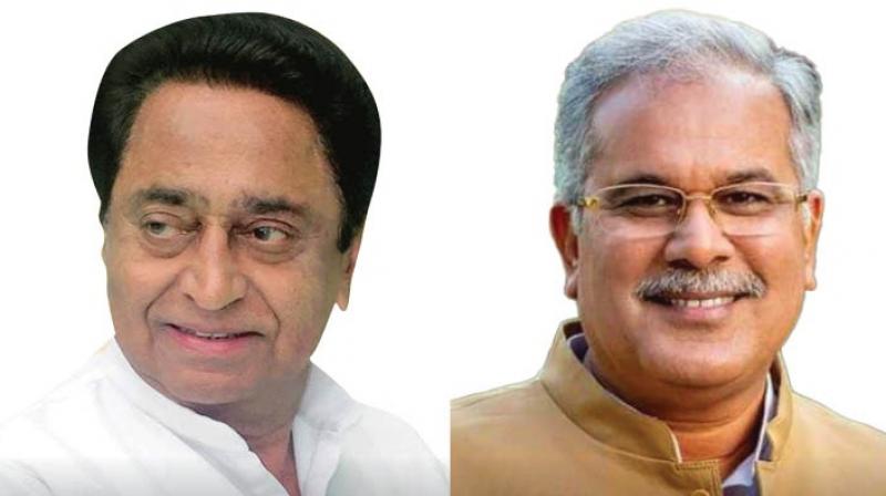 Kamalnath, Bhupesh Baghel Kamalnath, Bhupesh Baghel