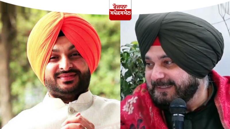 Ravneet Bittu and Navjot Singh Sidhu Ravneet Bittu and Navjot Singh Sidhu