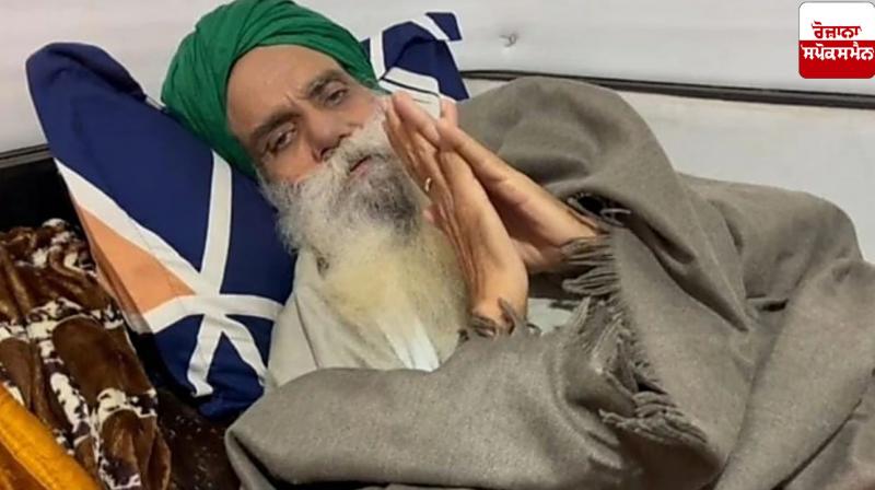 Want to address all farmers at Khanauri Morcha on February 12: Jagjit Singh Dallewal Want to address all farmers at Khanauri Morcha on February 12: Jagjit Singh Dallewal