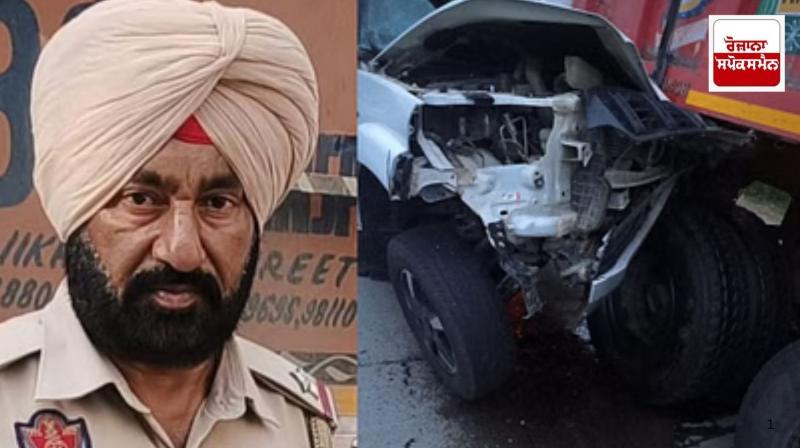 Bathinda accident: Police vehicle collides with truck, ASI dies Bathinda accident: Police vehicle collides with truck, ASI dies
