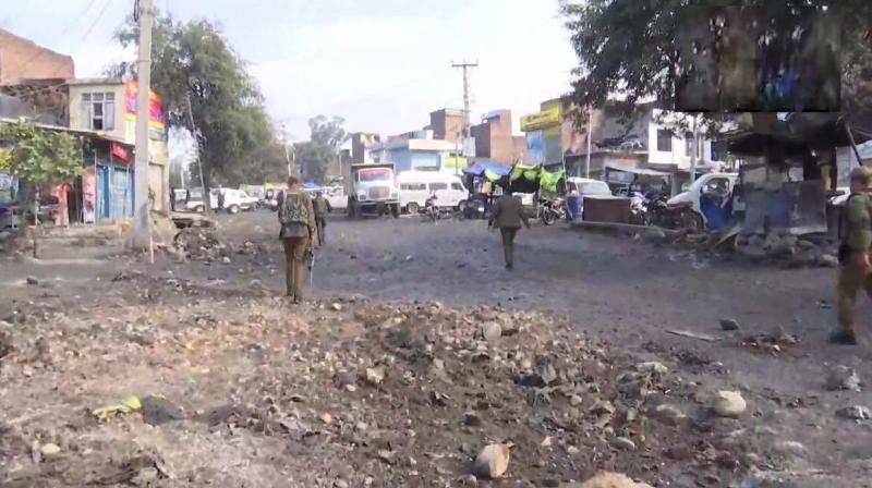 Two blasts in Jammu and Kashmir's Narwal district, 6 people injured Two blasts in Jammu and Kashmir's Narwal district, 6 people injured