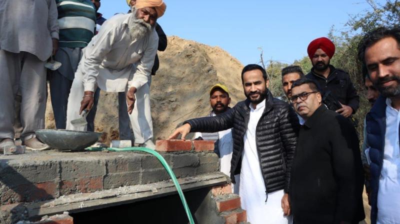 Gift of 26.91 crores project of Joga distributor to rural areas by Water Resources Minister Gift of 26.91 crores project of Joga distributor to rural areas by Water Resources Minister
