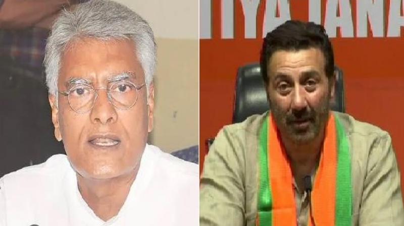 Sunil Jakhar and Sunny Deol Sunil Jakhar and Sunny Deol