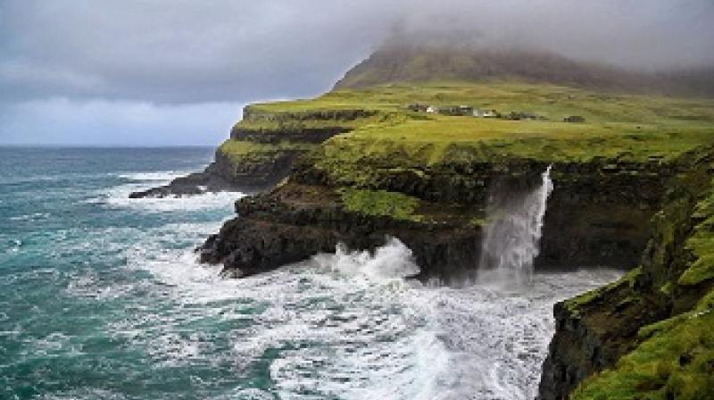 Faroe Island, Waterfall