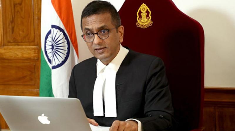 Justice DY Chandrachud (file photo) Justice DY Chandrachud (file photo)