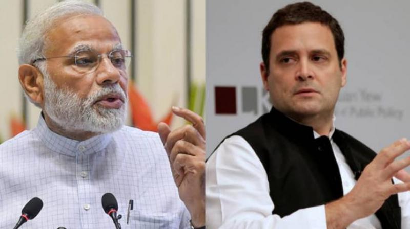 Rahul Gandhi and PM Modi Rahul Gandhi and PM Modi