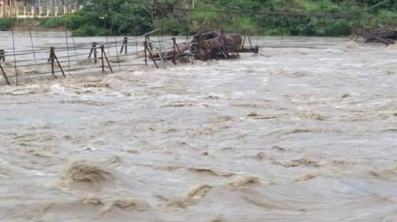 Heavy rains wreak havoc in Himachal Pradesh Heavy rains wreak havoc in Himachal Pradesh