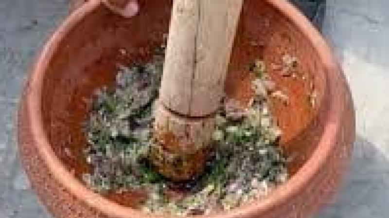 ਕੂੰਡੇ ਵਾਲੀ ਚਟਣੀ ਕੂੰਡੇ ਵਾਲੀ ਚਟਣੀ