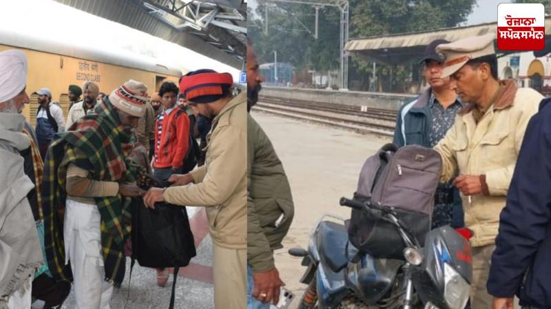 Punjab Police conducts search operation at 169 railway stations across the state in view of Republic Day Punjab Police conducts search operation at 169 railway stations across the state in view of Republic Day