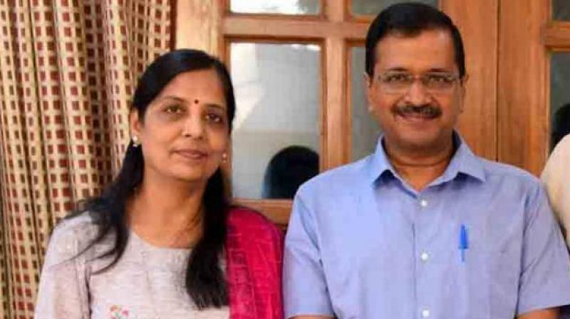 Arvind Kejriwal's wife corona positive, Kejriwal also isolated himself Arvind Kejriwal's wife corona positive, Kejriwal also isolated himself