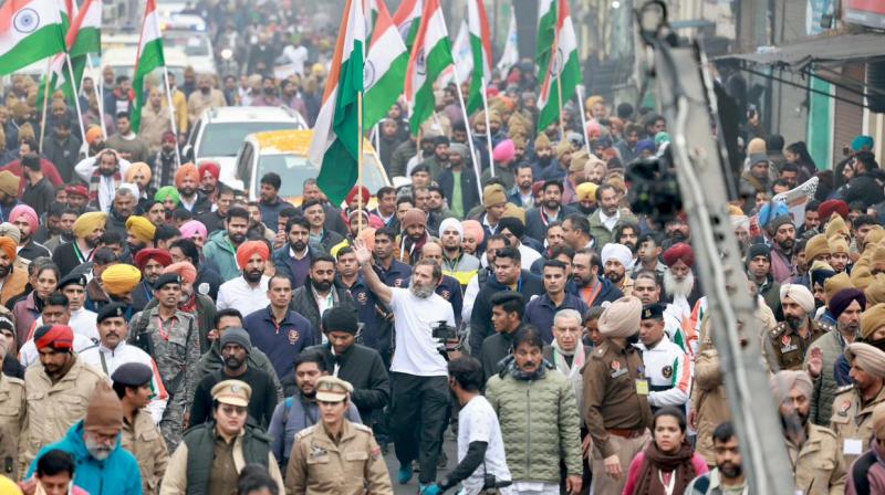 Bharat Jodo Yatra in Ludhiana 