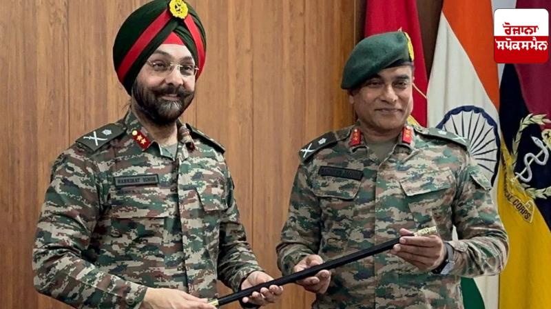 Chandigarh News: Major General Harkirat Singh takes over command of Chandimandir Command Hospital Chandigarh News: Major General Harkirat Singh takes over command of Chandimandir Command Hospital