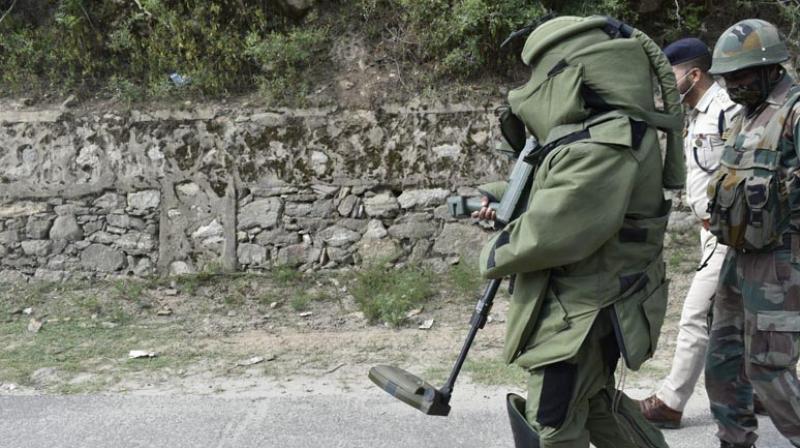 IED recovered from Jammu and Kashmir's Rajouri (file photo)