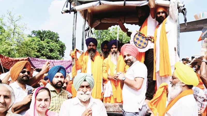 Nagar Kirtan decorated from Nankana Sahib reached Gurdaspur Nagar Kirtan decorated from Nankana Sahib reached Gurdaspur