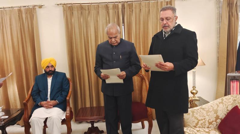  Dr. Balbir Singh took oath as Cabinet Minister