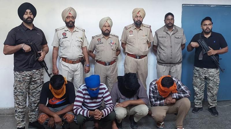 Punjab Police has busted a terror module operated by Parminder Pindi Punjab Police has busted a terror module operated by Parminder Pindi