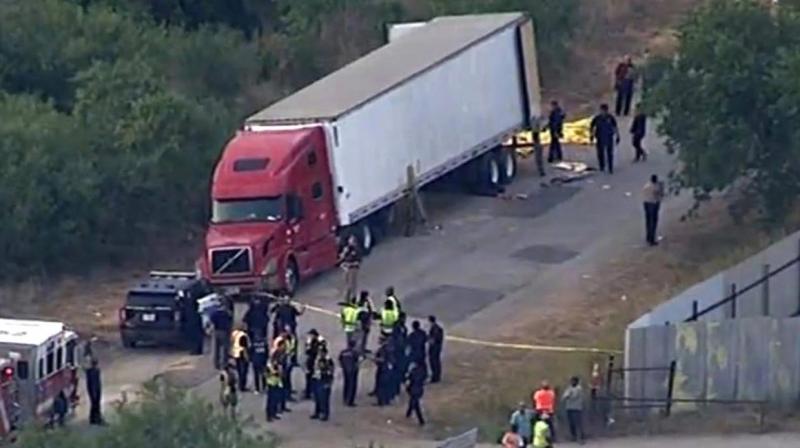  Bodies of 50 migrants found in truck in Texas