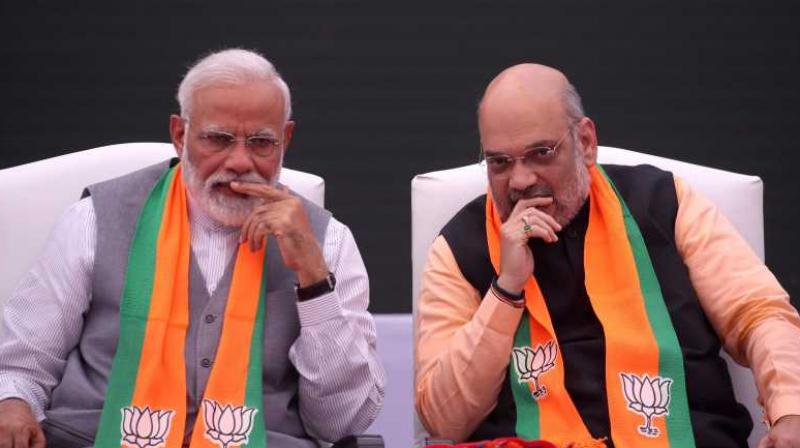 Modi and Amit Shah Modi and Amit Shah