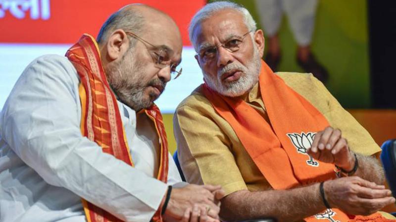 Modi and Amit Shah Modi and Amit Shah