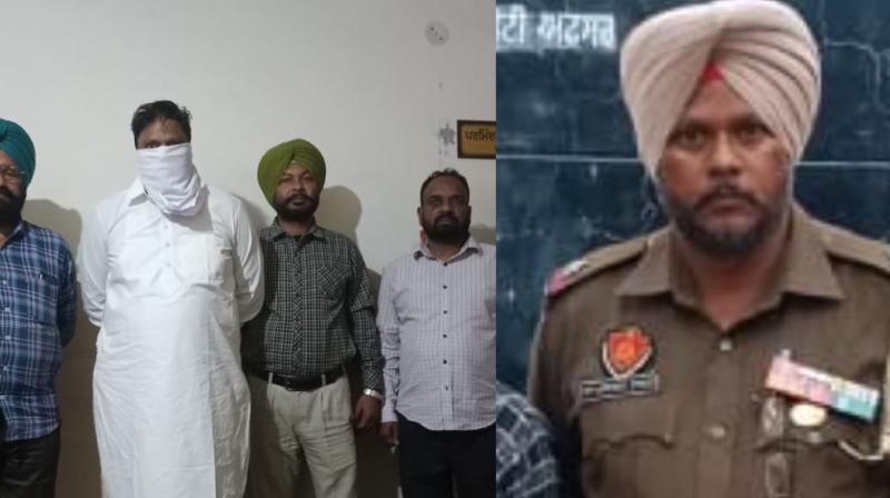 Barnala STF in-charge Satvinder Nikku arrested on the charge of accepting a bribe of one lakh rupees Barnala STF in-charge Satvinder Nikku arrested on the charge of accepting a bribe of one lakh rupees