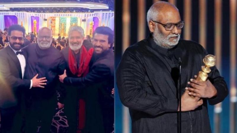 SS Rajamouli’s RRR wins Best Original Song for ‘Naatu Naatu’ SS Rajamouli’s RRR wins Best Original Song for ‘Naatu Naatu’