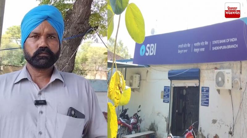 Head cashier of SBI branch of Talwandi Sabo's Sheikhupura committed a scam of 3 crores Head cashier of SBI branch of Talwandi Sabo's Sheikhupura committed a scam of 3 crores