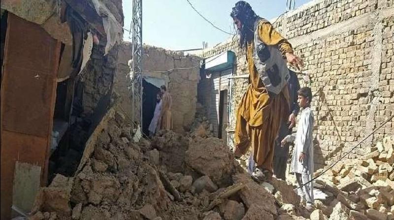 earthquake shakes balochistan earthquake shakes balochistan