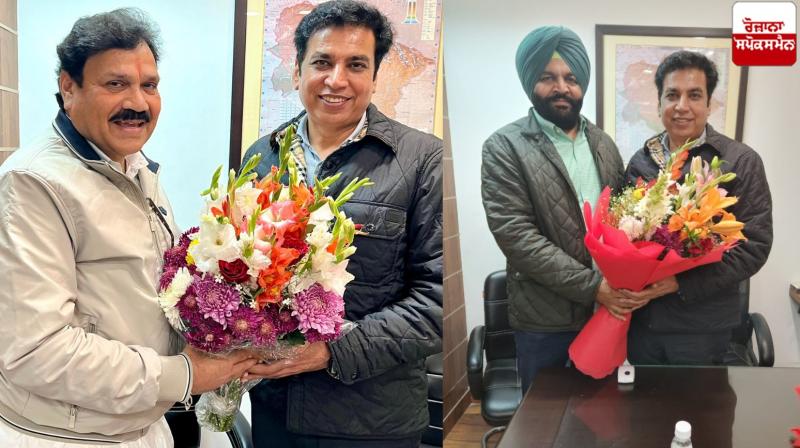 Gurjeet Aujla and Raj Kumar Verka met Punjab Congress in-charge Gurjeet Aujla and Raj Kumar Verka met Punjab Congress in-charge