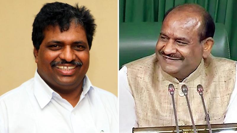 Om Birla vs K Suresh for Speaker Election Om Birla vs K Suresh for Speaker Election