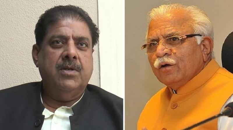 manohar lal khattar ajay chautala manohar lal khattar ajay chautala