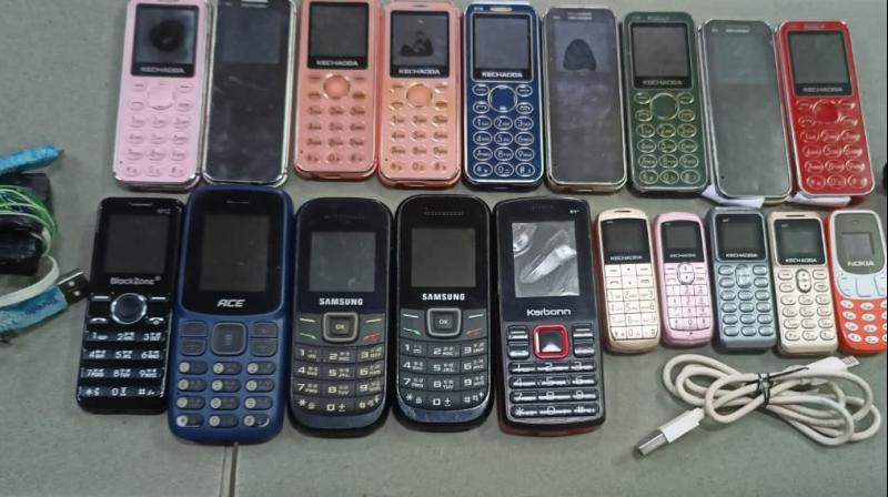  19 mobile phones were recovered from Patiala Central Jail  
