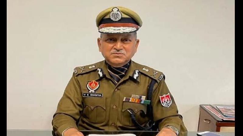 Punjab DGP VK Bhawra Punjab DGP VK Bhawra