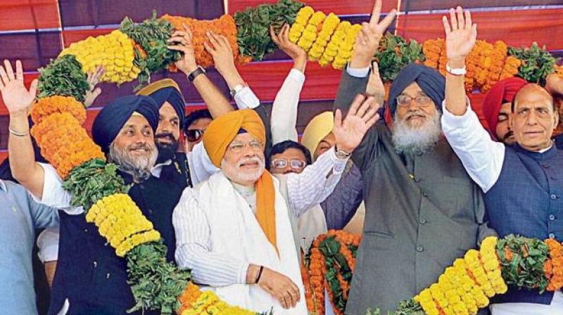 ਅਕਾਲੀ ਦਲ ਅਤੇ ਬੀਜੇਪੀ ਅਕਾਲੀ ਦਲ ਅਤੇ ਬੀਜੇਪੀ