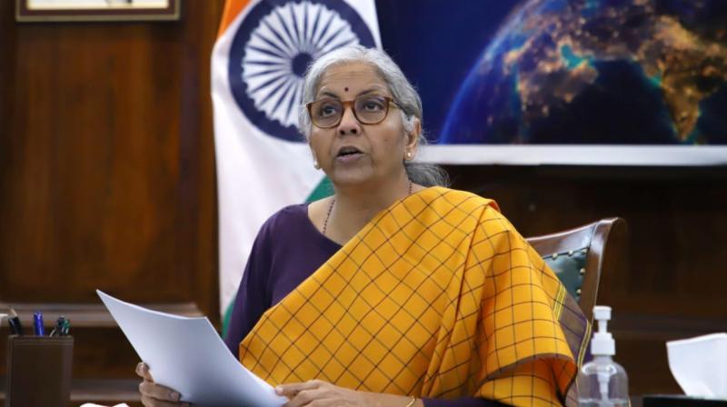 Finance Minister Nirmala Sitharaman on Adani issue Finance Minister Nirmala Sitharaman on Adani issue