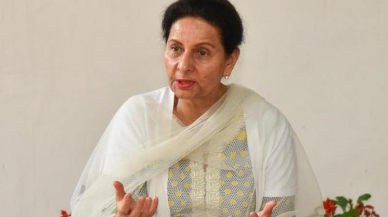 Patiala MP Preneet Kaur Patiala MP Preneet Kaur