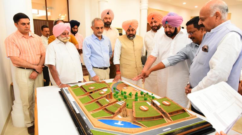 Badnore, Captain Amarinder give in-principle approval for Sardar Beant Singh India International Centre