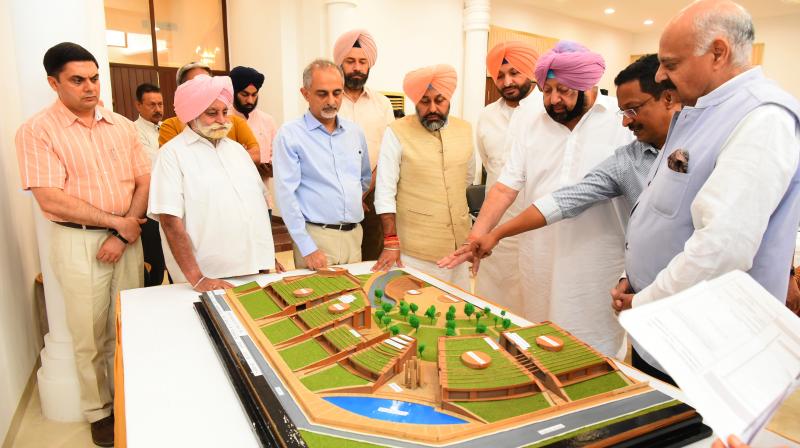 Badnore, Captain Amarinder give in-principle approval for Sardar Beant Singh India International Centre Badnore, Captain Amarinder give in-principle approval for Sardar Beant Singh India International Centre
