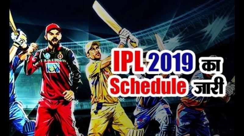 IPL on 23rd March, Dhoni's CSK and Kohli's RCB match in the opening match